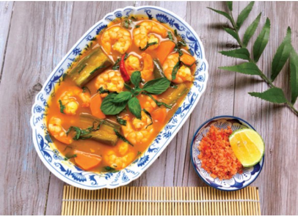 Tôm sốt cà ri