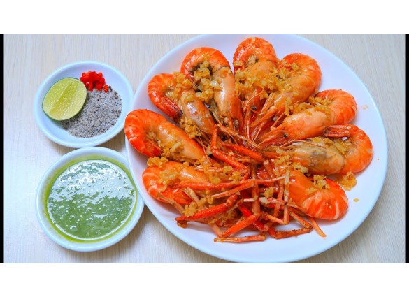 Tôm sốt bơ tỏi